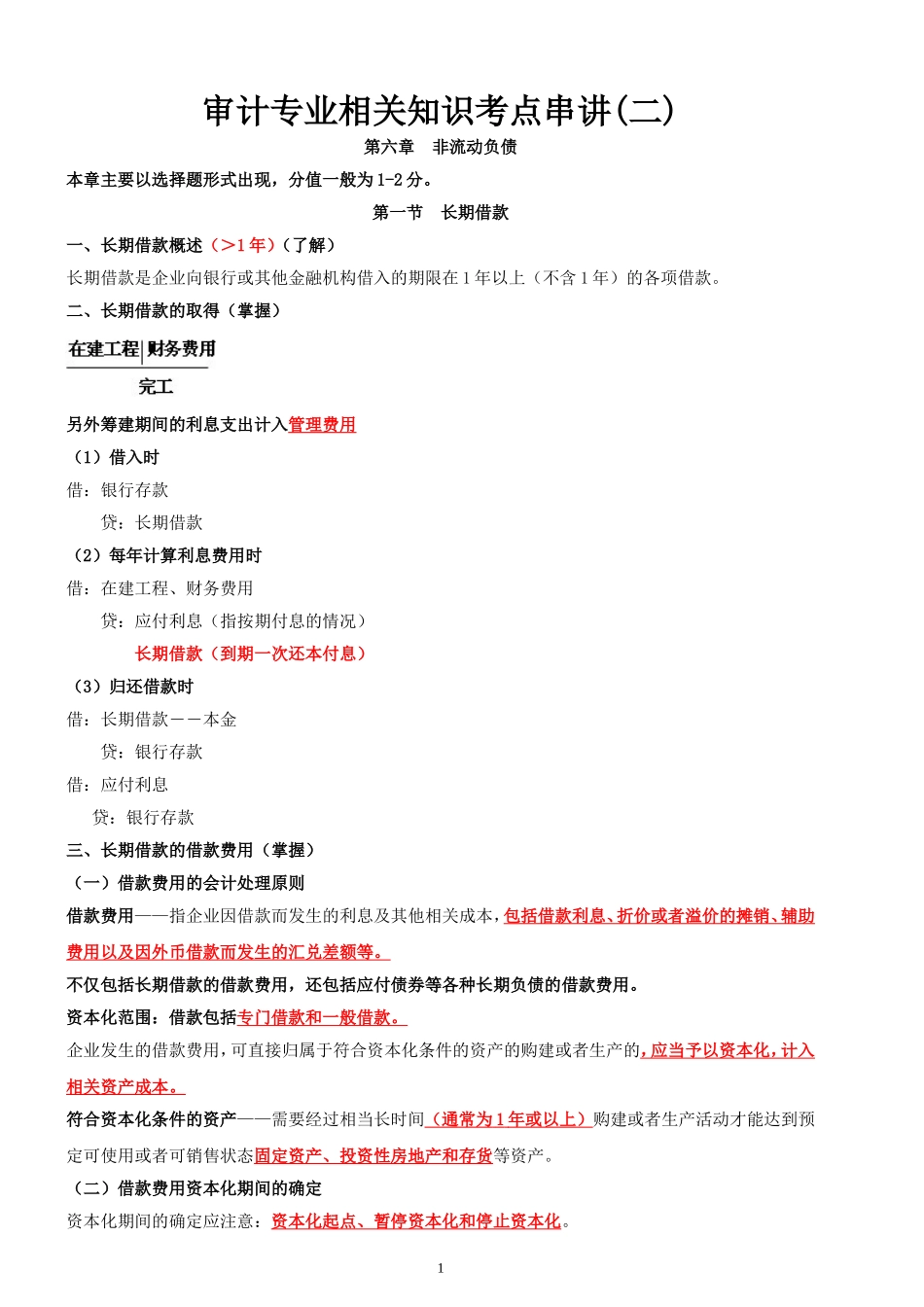 审计专业相关知识考点精讲初中级通用(二)_第1页