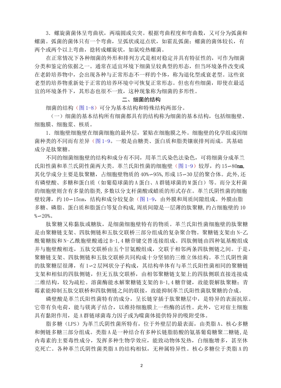 第一节 细菌的形态和结构_第2页