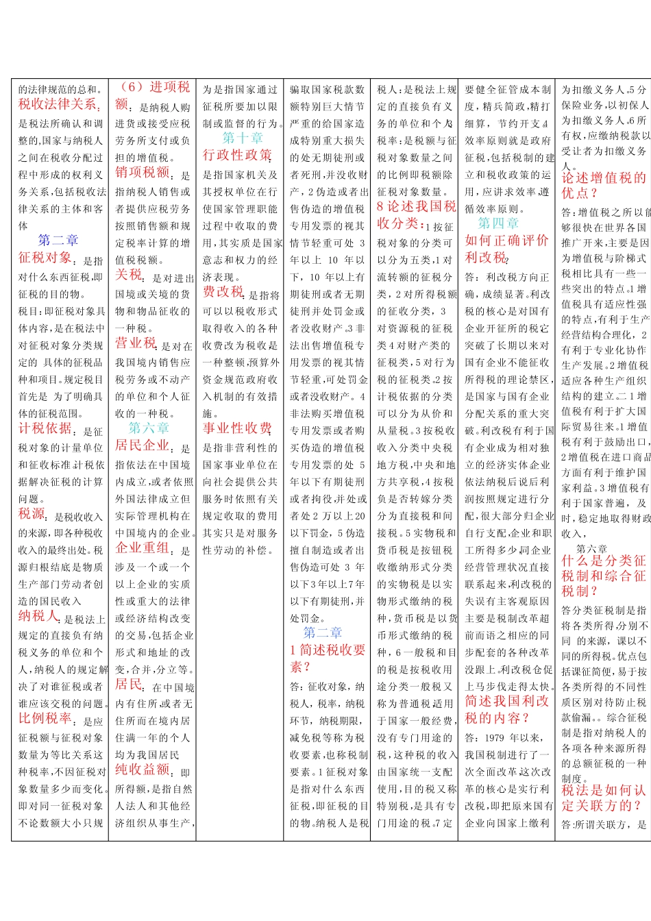 中国税制简答题 _第2页