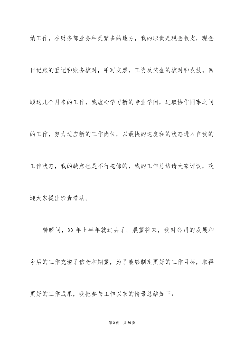 2024出纳工作总结_23_第2页