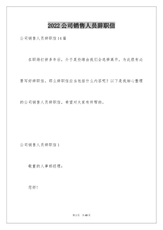 2024公司销售人员辞职信_27