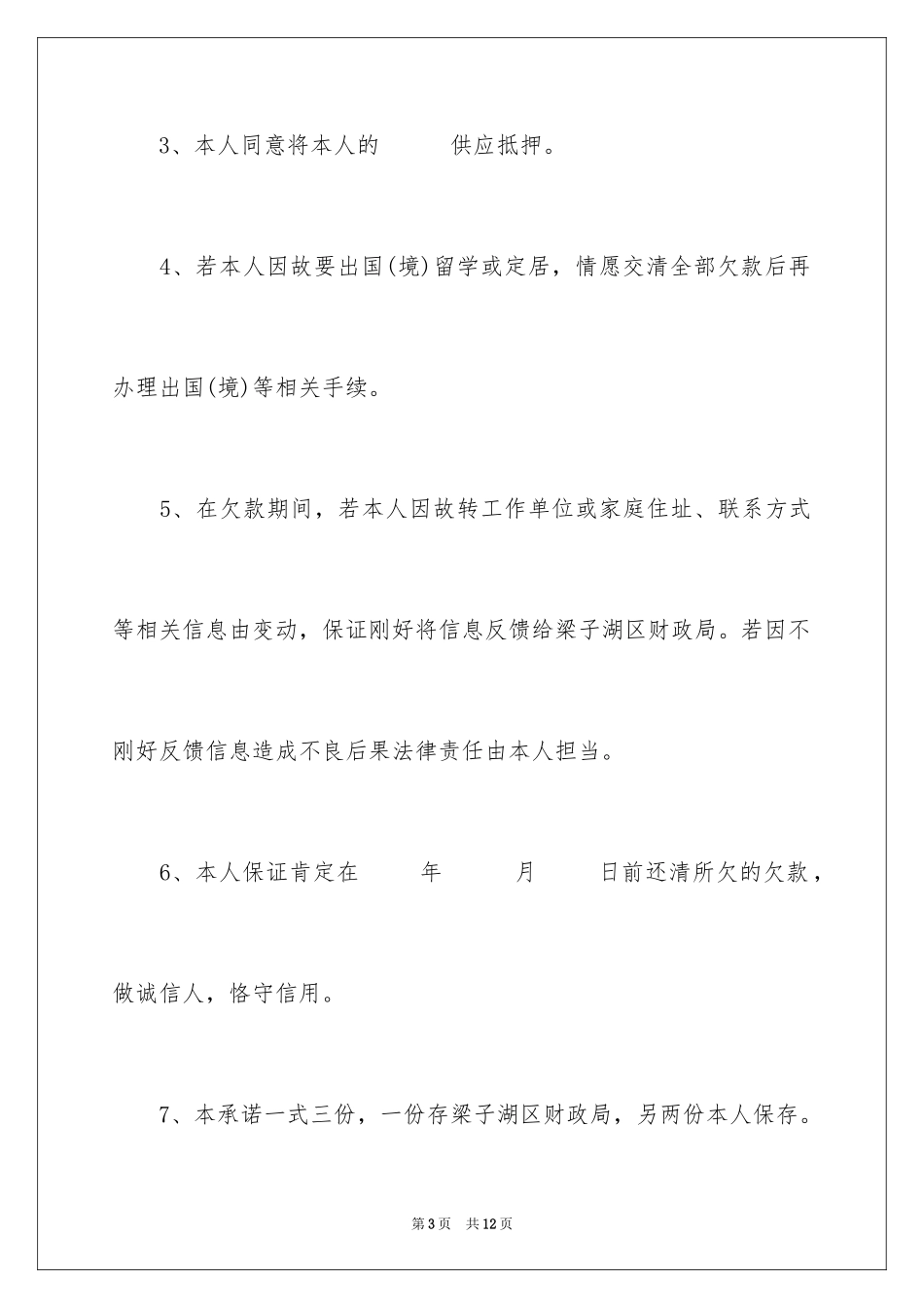 2024公司还款承诺书_18_第3页