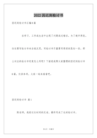 2024因迟到检讨书_7