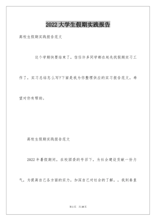 2024大学生假期实践报告_2