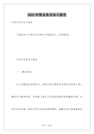 2024外贸业务员实习报告_4