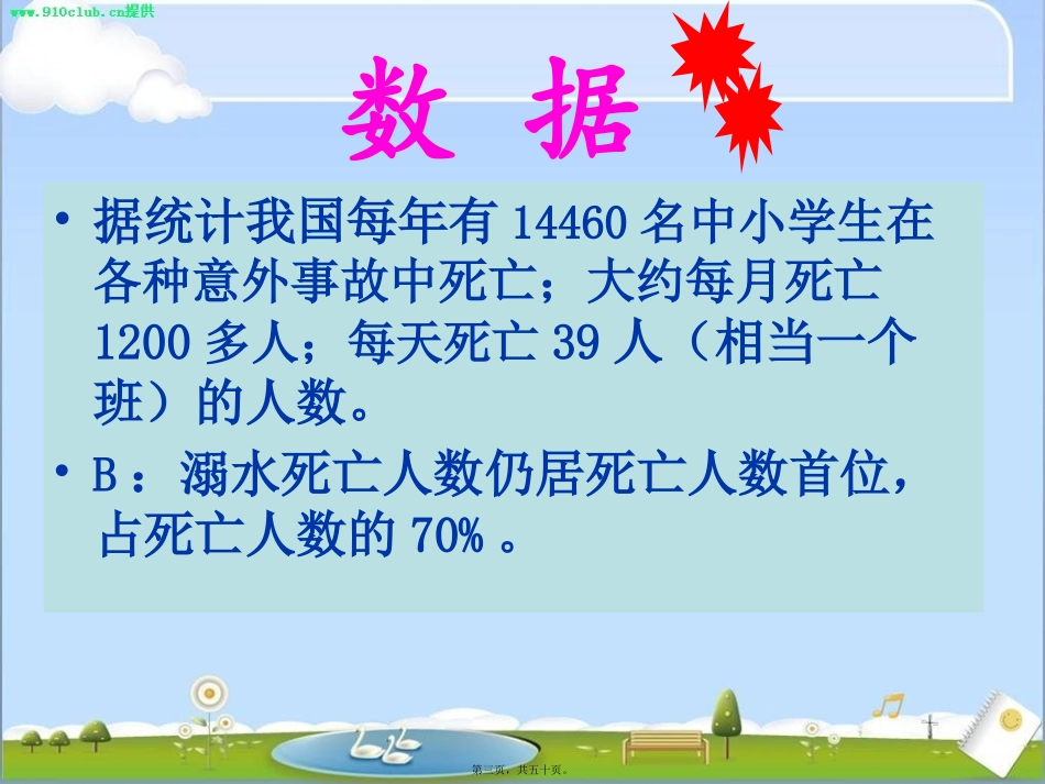 防溺水主题班会-_第3页