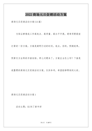 2024商场元旦促销活动方案_3