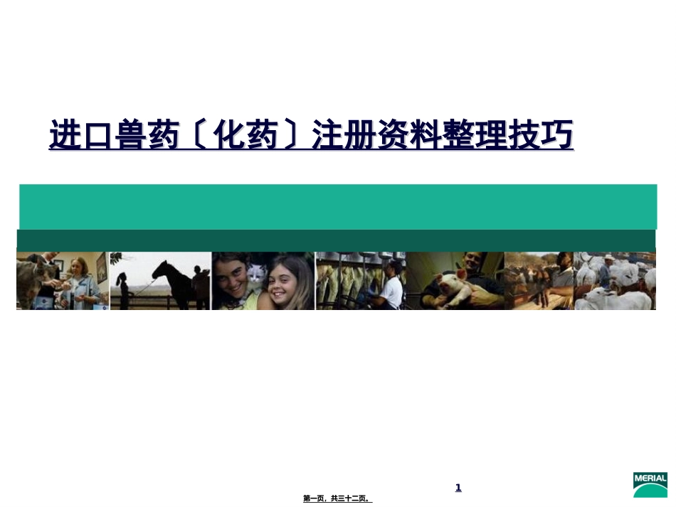 中国进口兽药(化药)注册技巧(Product-registration-skill-of-importing-Veterinary-pharmaceuticals)_第1页