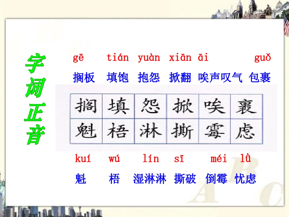 （北师大版）六年级语文上册课件穷人1_第3页