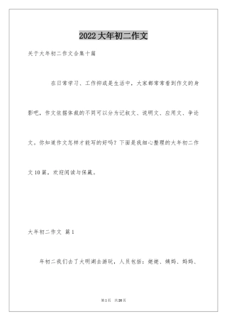 2024大年初二作文_88
