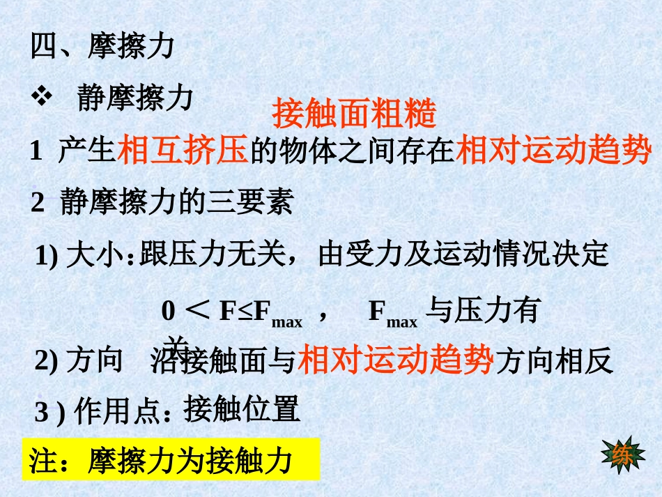 摩擦力课件旧人教第一册_第2页