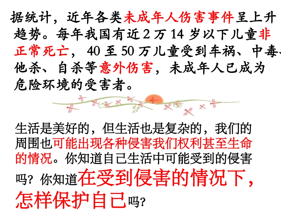 我们受法律特殊保护课件_第1页