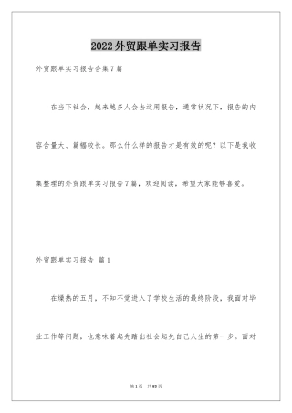 2024外贸跟单实习报告_1