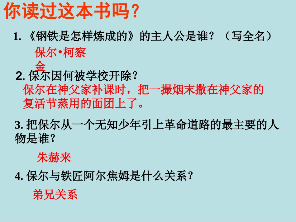 钢铁是怎样炼成的（正式）_第2页
