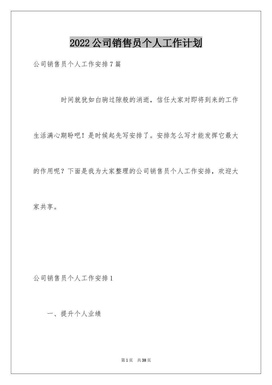 2024公司销售员个人工作计划_2_第1页