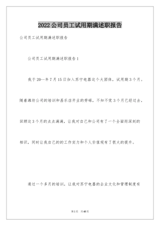 2024公司员工试用期满述职报告_4