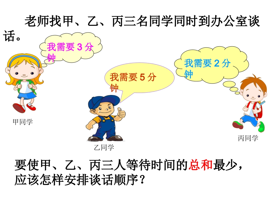 排队问题演示文稿_第3页