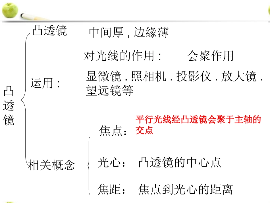 八年级上册第五章第二三节生活中的透镜及凸透镜成像的规律_第2页