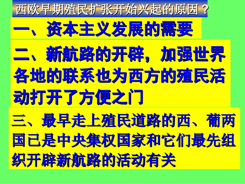 殖民扩张与世界市场的拓展课件新人教必修_第2页