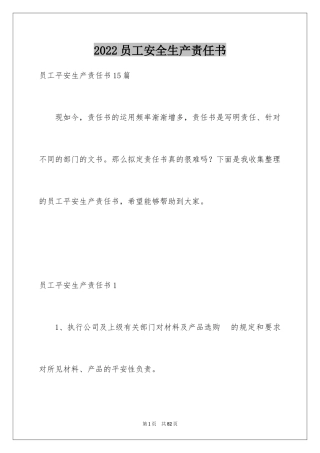 2024员工安全生产责任书_7