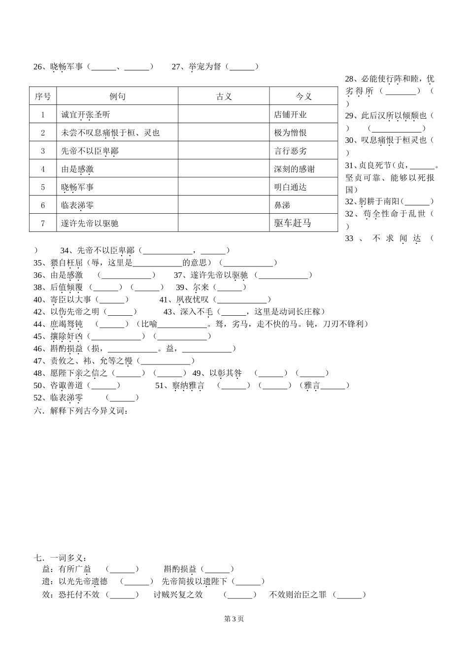 文言文专题复习之《出师表》_第3页