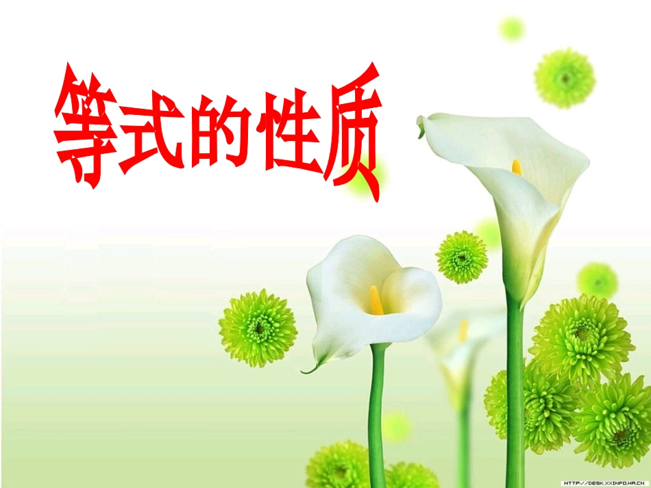 《312等式的性质》课件_第1页