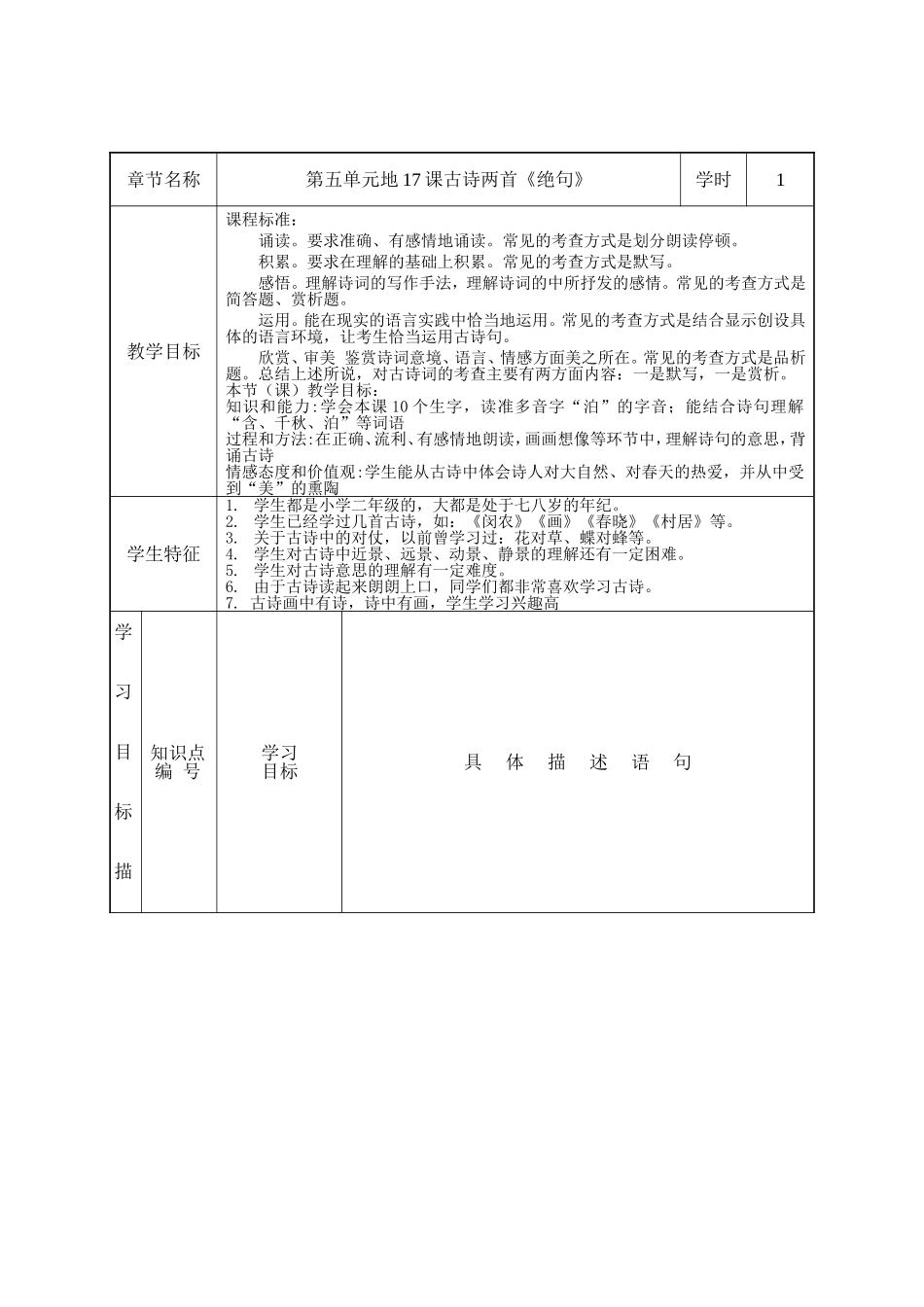 张霄云课堂教学设计表_第2页