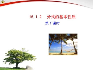 分式的基本性质第课时