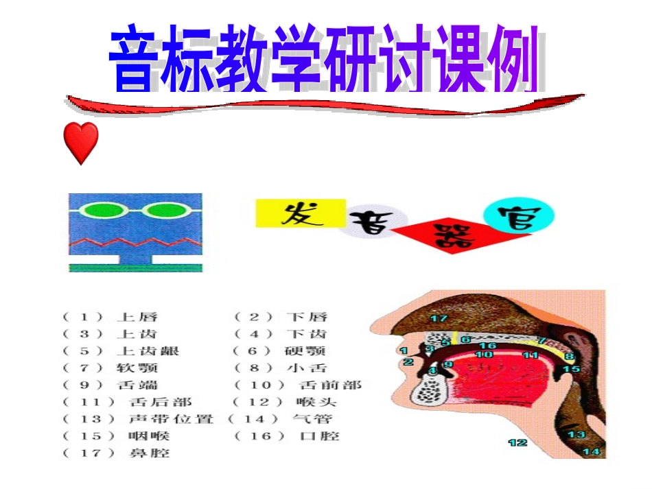英语音标教学_第1页