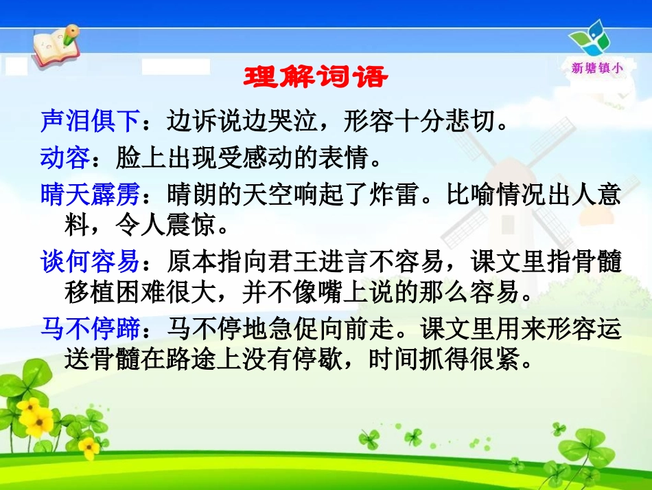 救命骨髓PPT语文S版_第3页