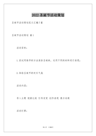 2024圣诞节活动策划_972