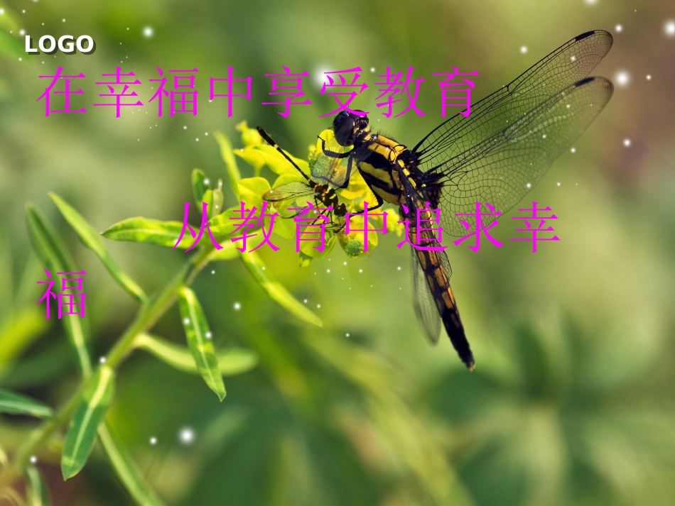 在幸福中享受教育　从教育中追求幸福_第1页