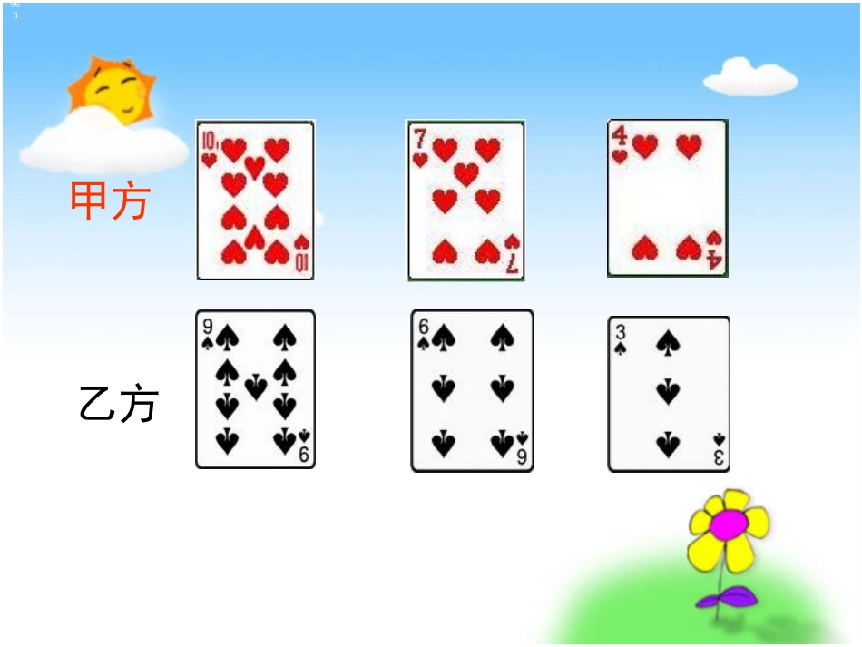 人教版小学四年级上册数学广角《田忌赛马》课件_2_第3页