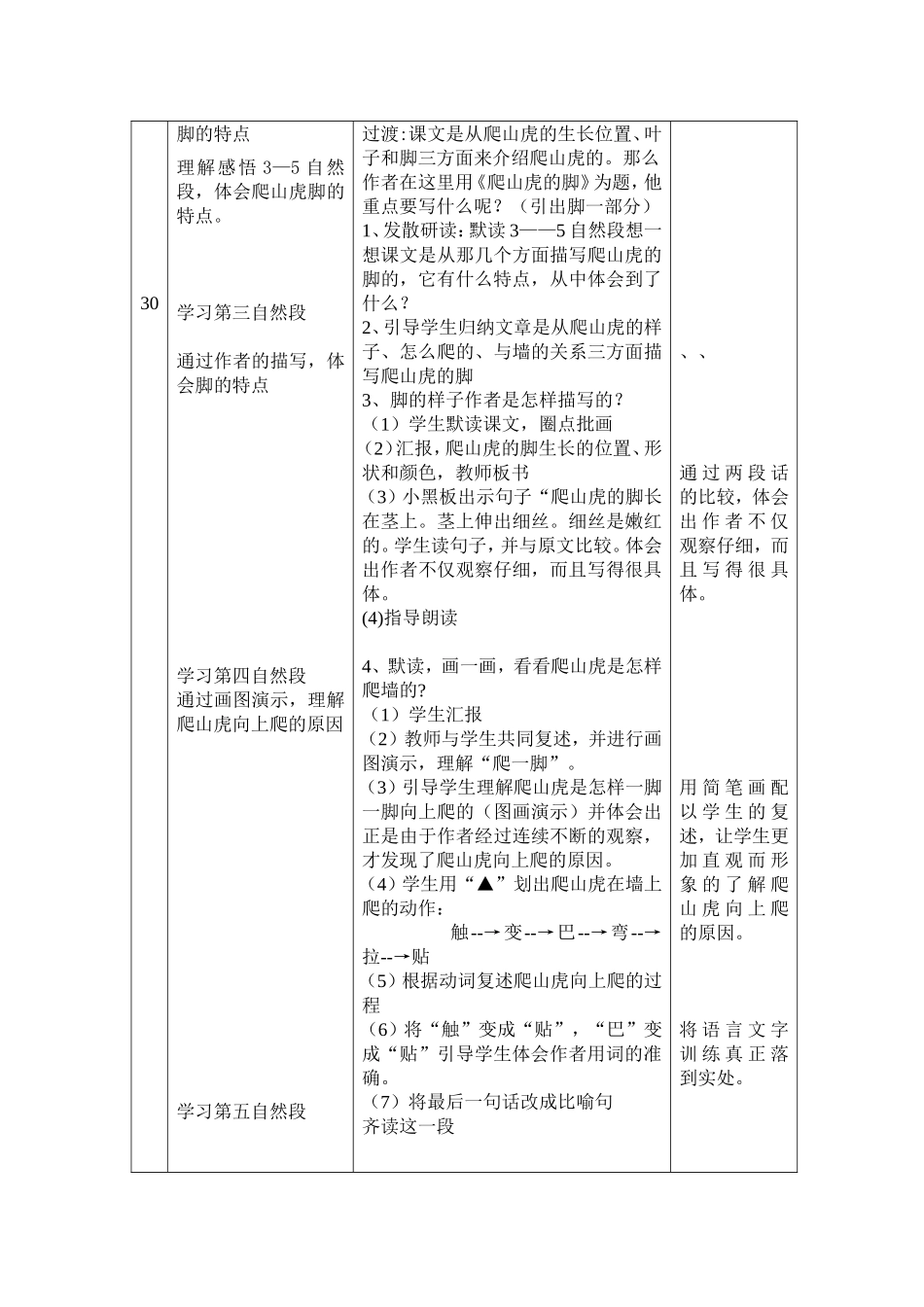 爬山虎的脚_教学设计_第2页