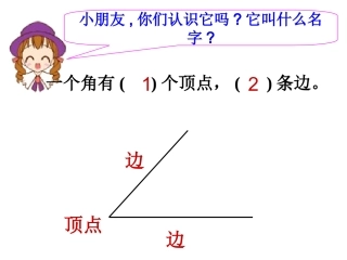 苏教版二年级下册认识直角、锐角、钝角PPT