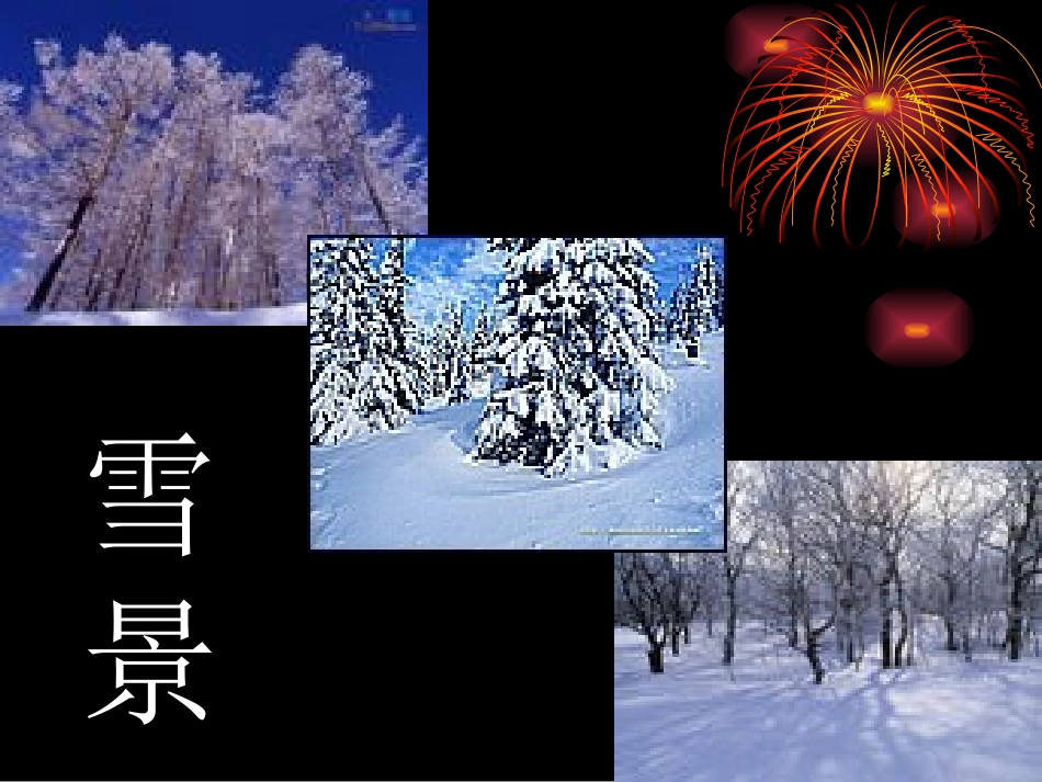 雪地里的小画家pps4_第1页
