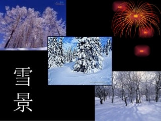 雪地里的小画家pps4