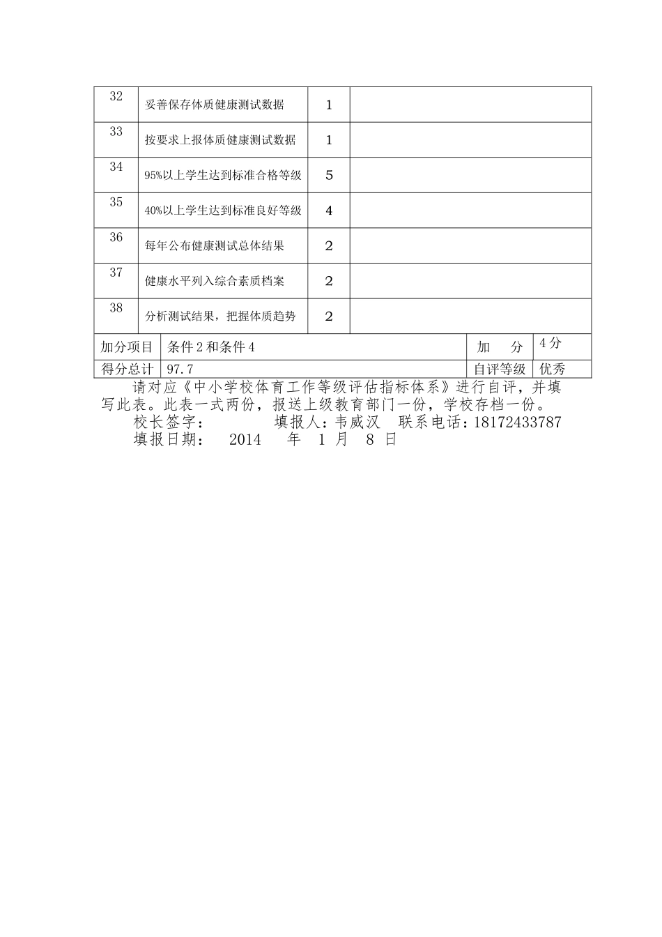 中小学校体育工作评估自评结果报表_第3页