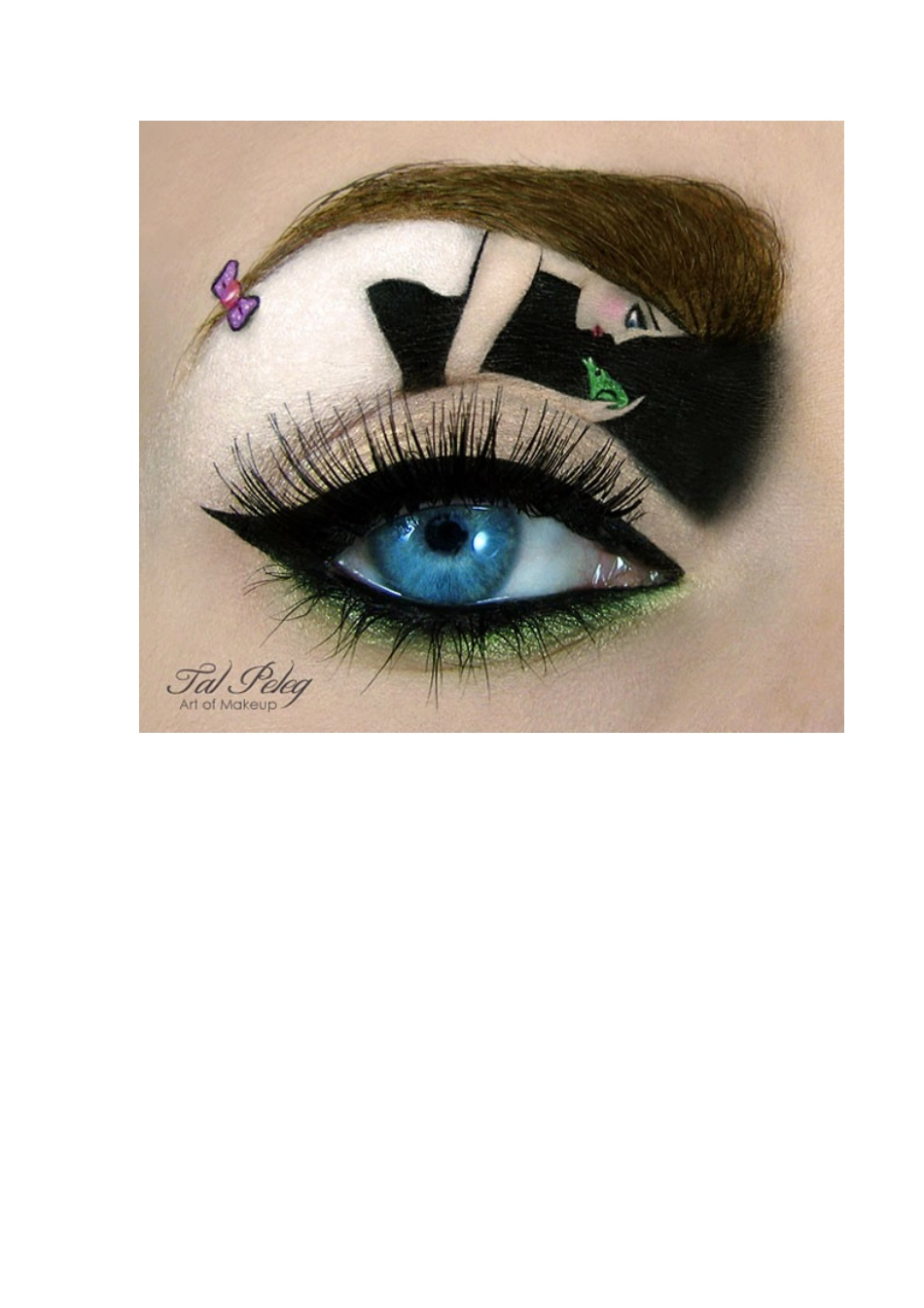 眼眸的艺术彩绘_第3页