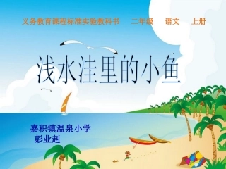 《浅水洼里的小鱼》温泉小学彭业赳