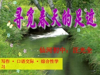 寻找春天的足迹1