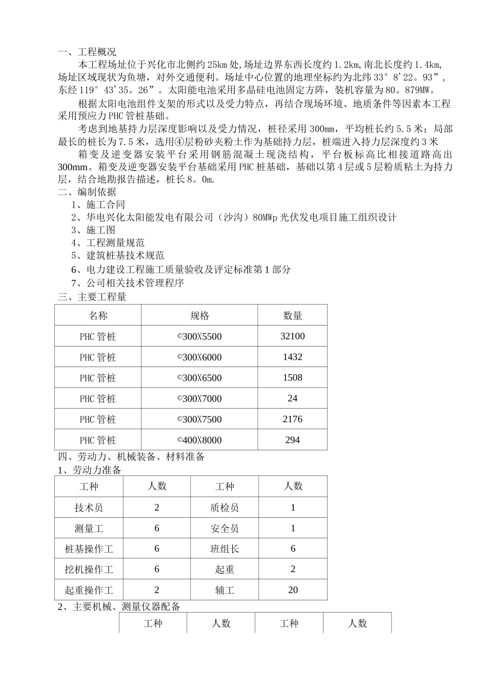 渔光互补桩基施工方案_第2页