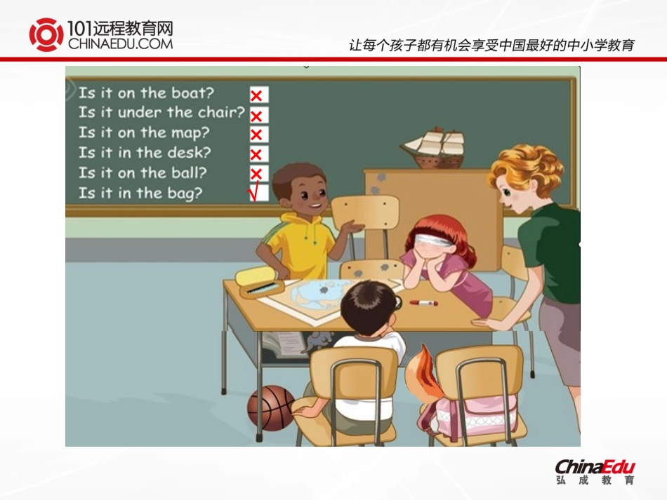 人教版pep（2012教材）小学三下Unit4WhereismycarPeriodSix课件_第3页