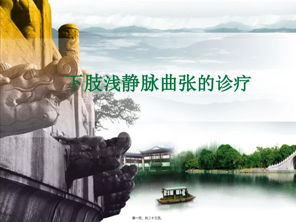 下肢浅静脉曲张诊疗_第1页