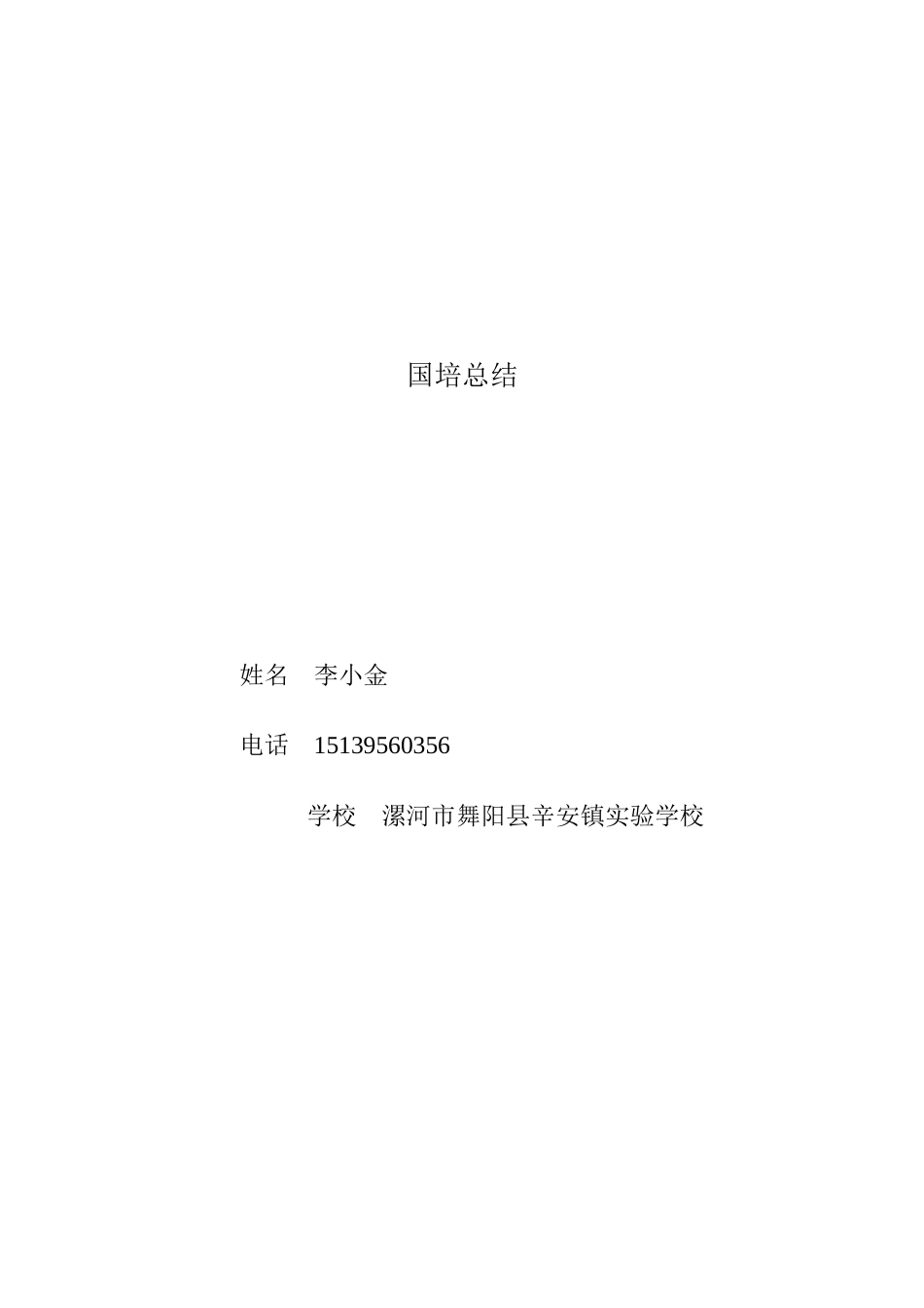 国培总结李小金_第1页