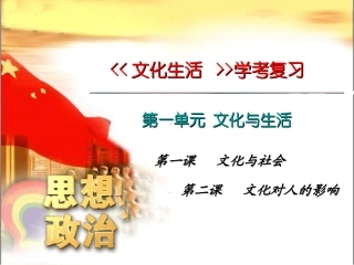 我的课件文化生活复习2