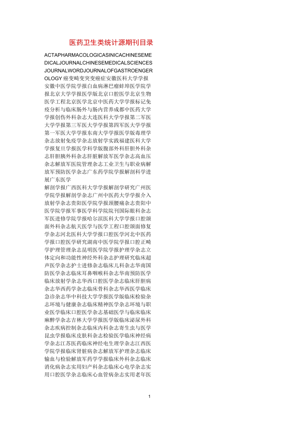统计源期刊目录_第1页