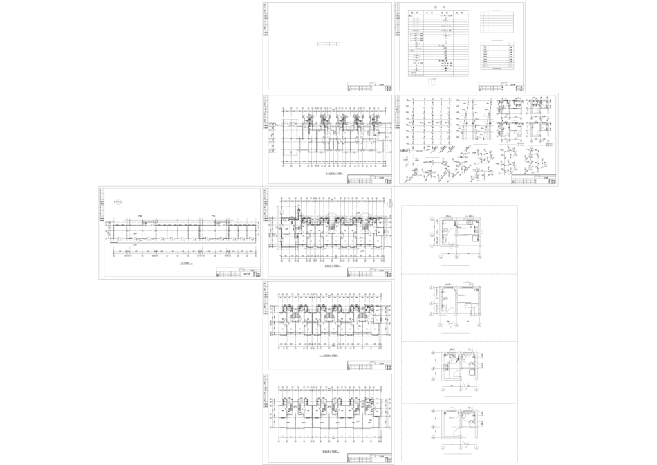 某地小区住宅楼给排水施工图纸(全套) _第1页