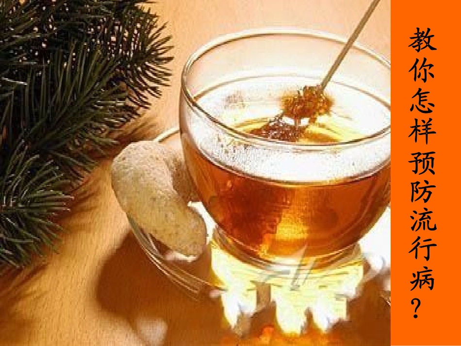 教你怎样预防流行病_第1页