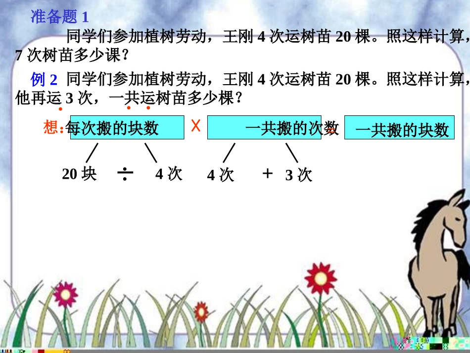 发展的归一和归总应用题_第2页